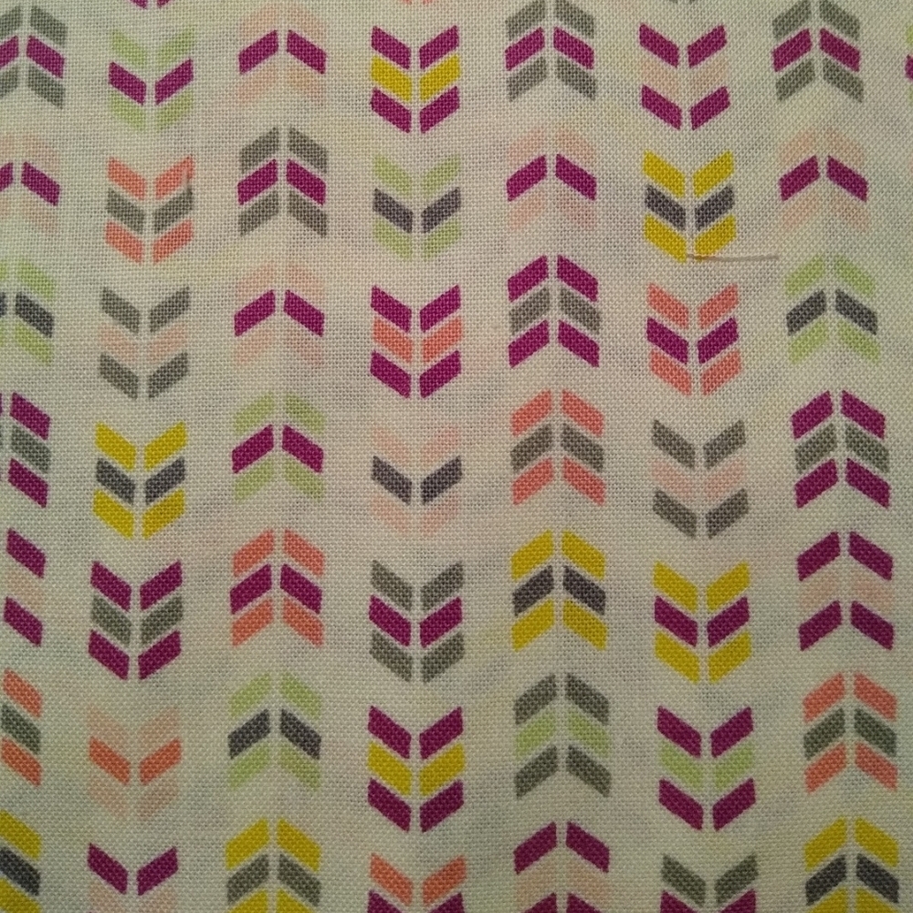 Colorful Arrow Patterned Fabric - Picture 3 of 6